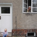 Grossie & macey at the window