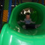 Jacob on the slide