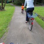 bike ride with oma