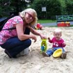 playing with Oma in Geithain