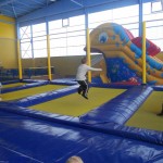 the big trampolines